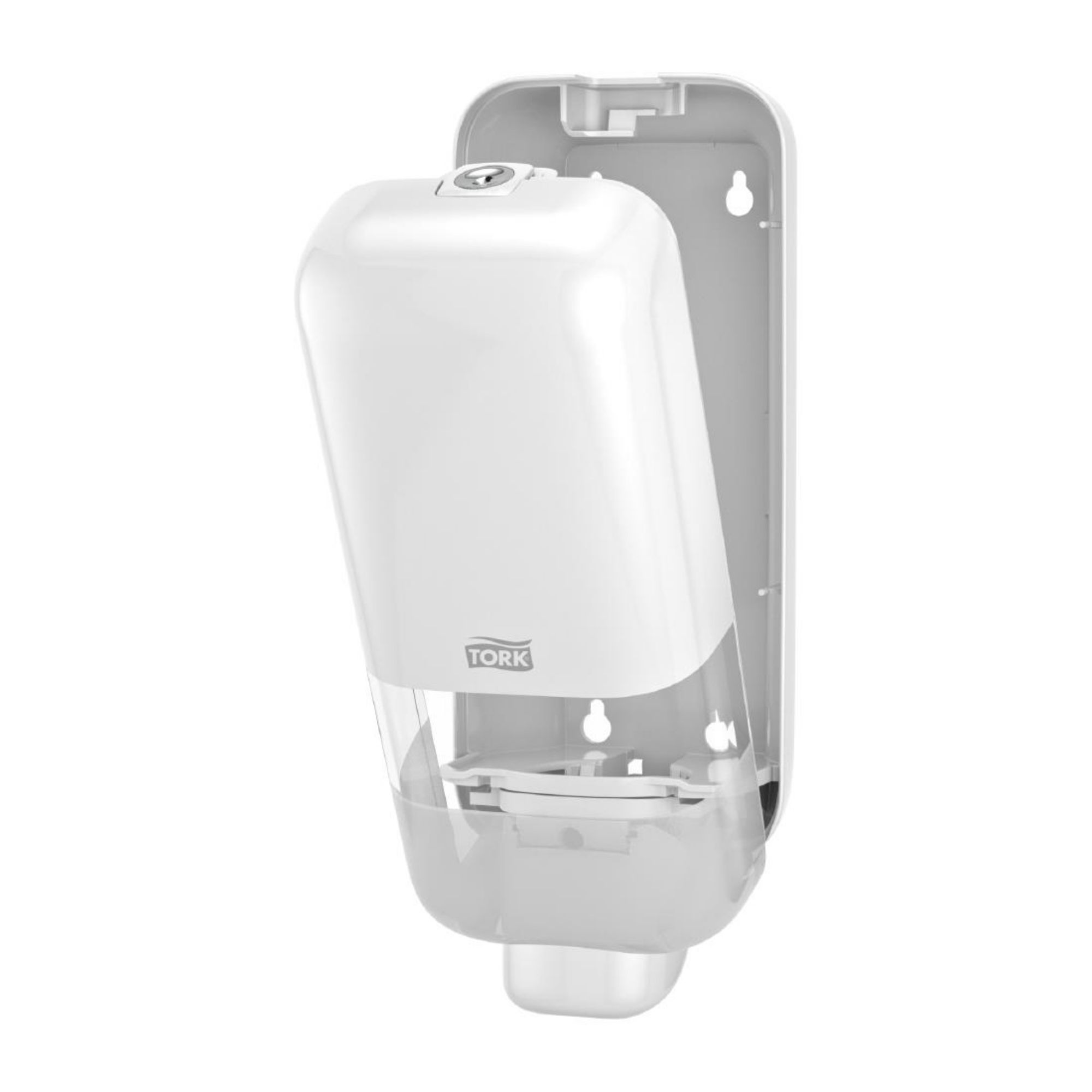 Picture of Tork S4 Soap and Sanitiser Dispenser White