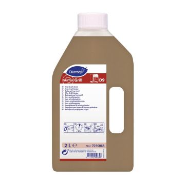 Picture of Diversey Suma Grill D9 Heavy Duty Oven & Grill Cleaner 2Ltr (6 Pack)