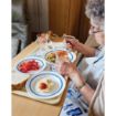 Picture of Autonomy Soup Dishes Blue Border 230mm (12 Pack)