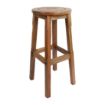 Picture of Bolero Harrington Classic Wooden Bar Stools (2 Pack)