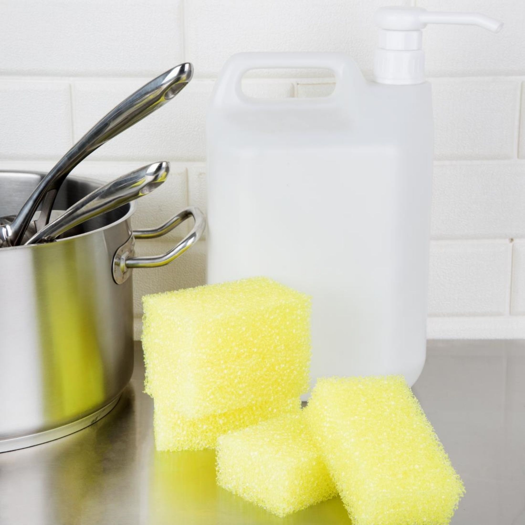Picture of Jantex Dual Sponge Scourers (10 Pack)