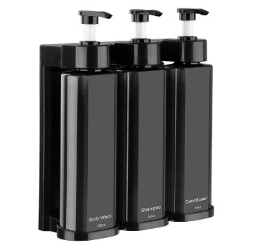 Picture of Nisbets Essentials Triple Shower Pump Dispenser