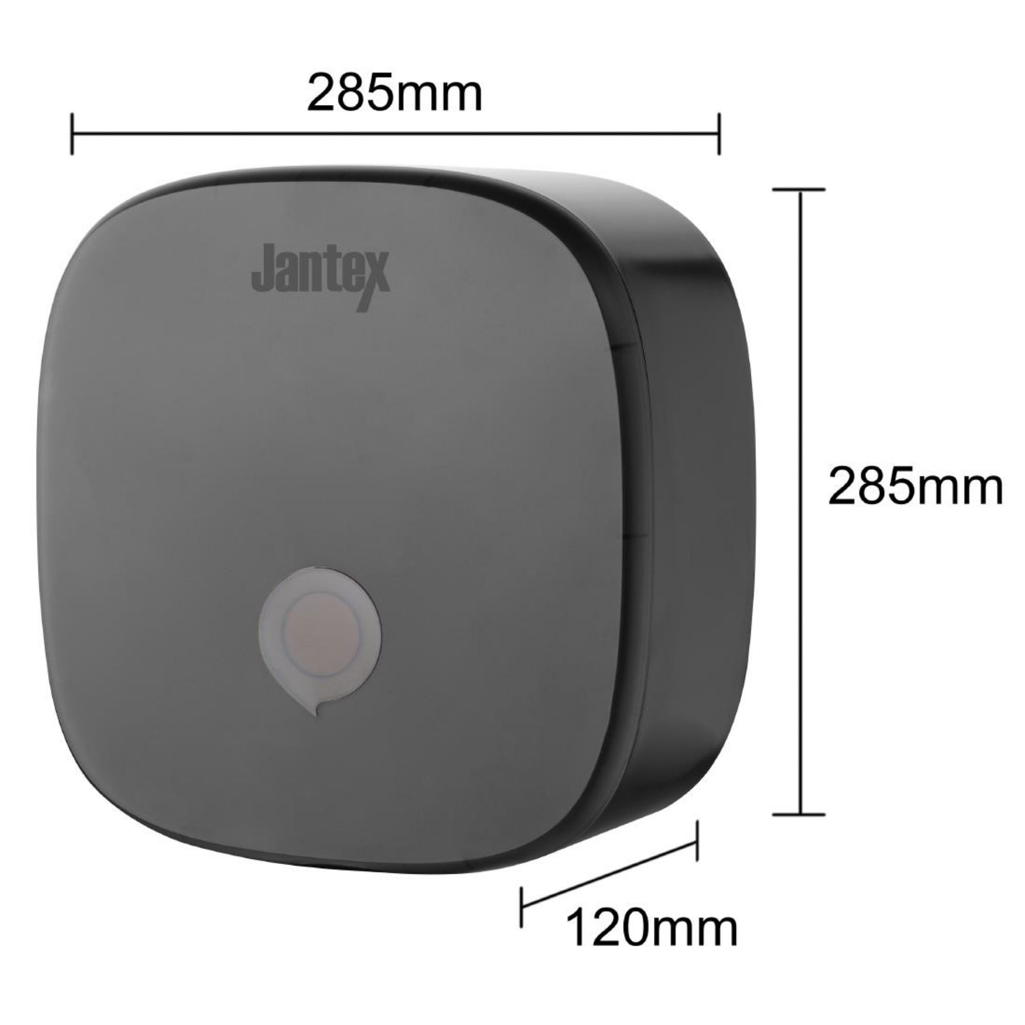 Picture of Jantex Jumbo Roll Dispenser Black