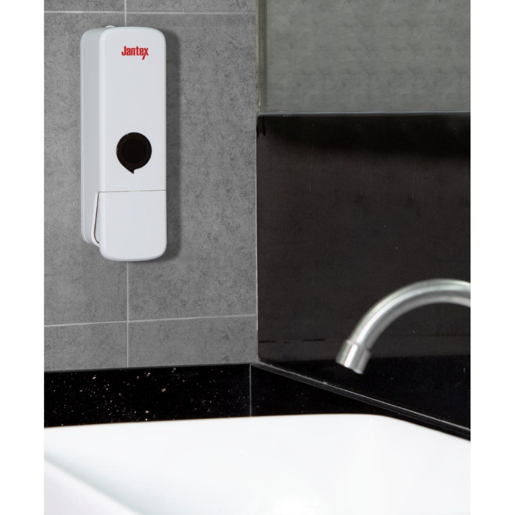 Picture of Jantex Single Shower Dispenser White
