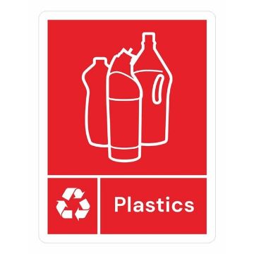 Picture of Jantex Slim Bin Label - Plastics