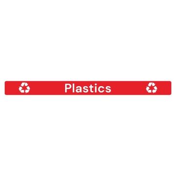 Picture of Jantex Slim Bin Lid Label - Plastics