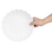 Picture of Olympia Bloom Scalloped Bowls White 230mm (6 Pack)