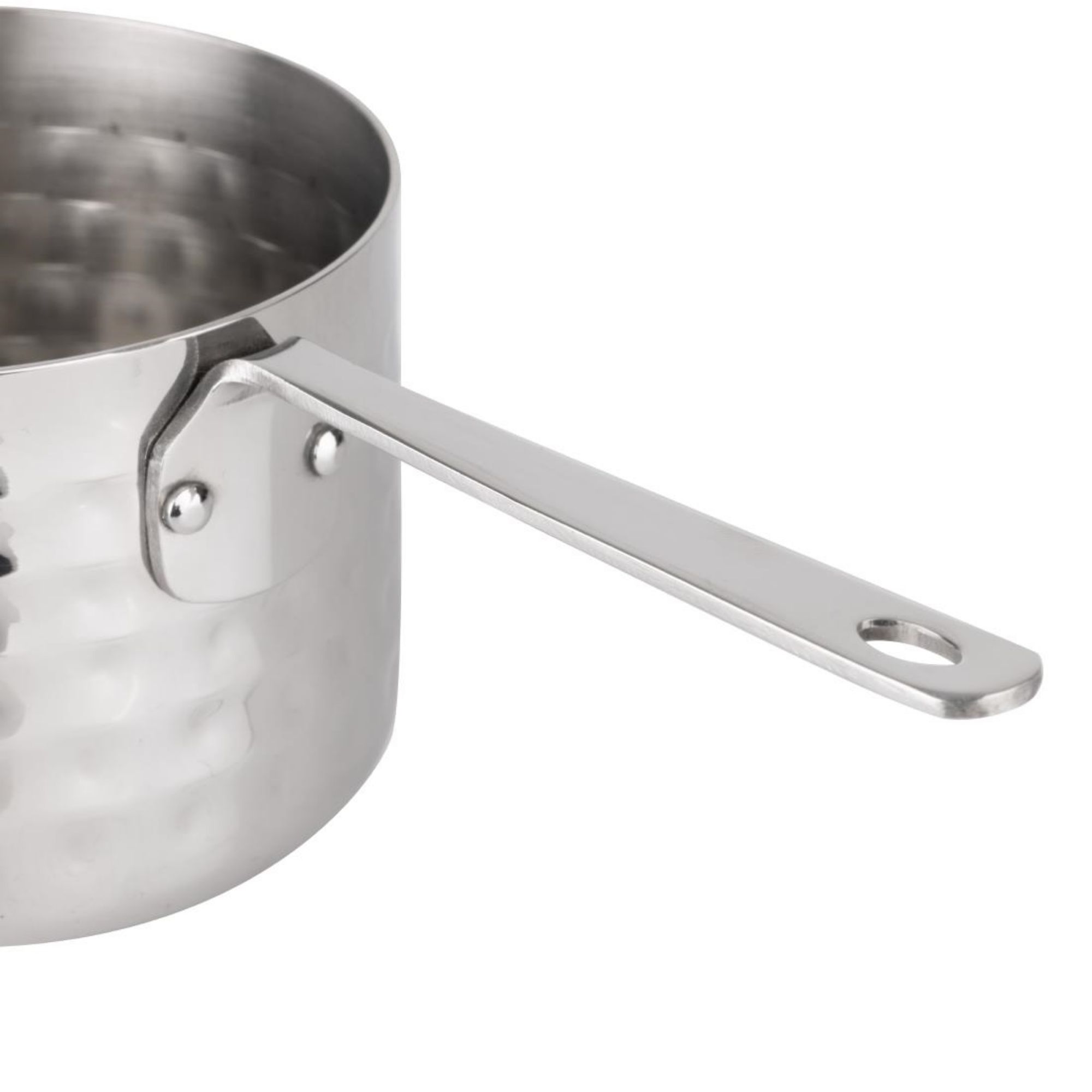 Picture of Olympia Table Presentation Mini Saucepan Hammered 90mm