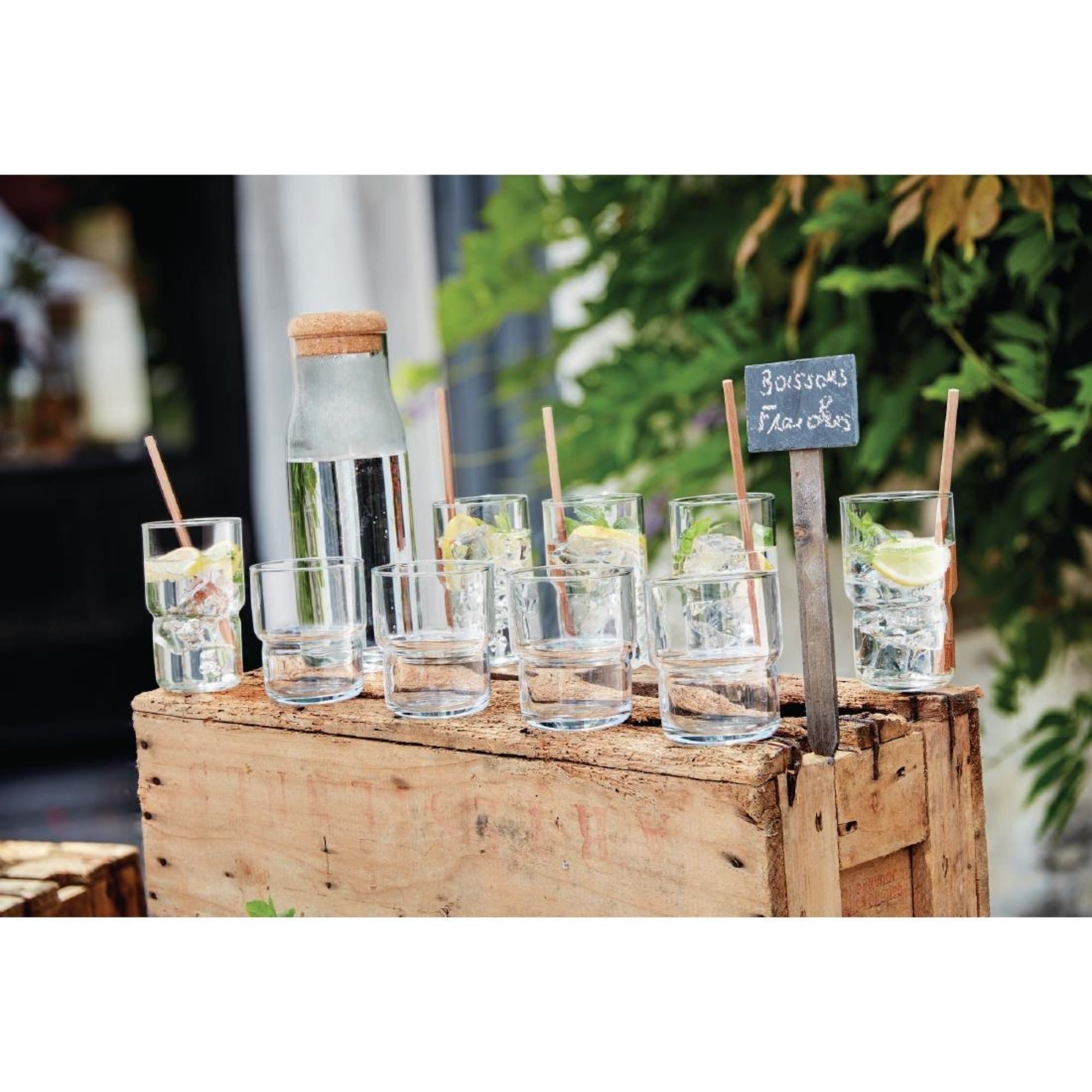 Picture of Luminarc Funambule Carafes 1Ltr (6 Pack)
