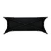 Picture of Bolero Bistro Metal Benches Black 1000mm (2 Pack)