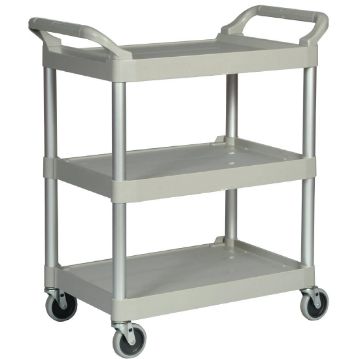 Picture of Rubbermaid Compact Utility Trolley White