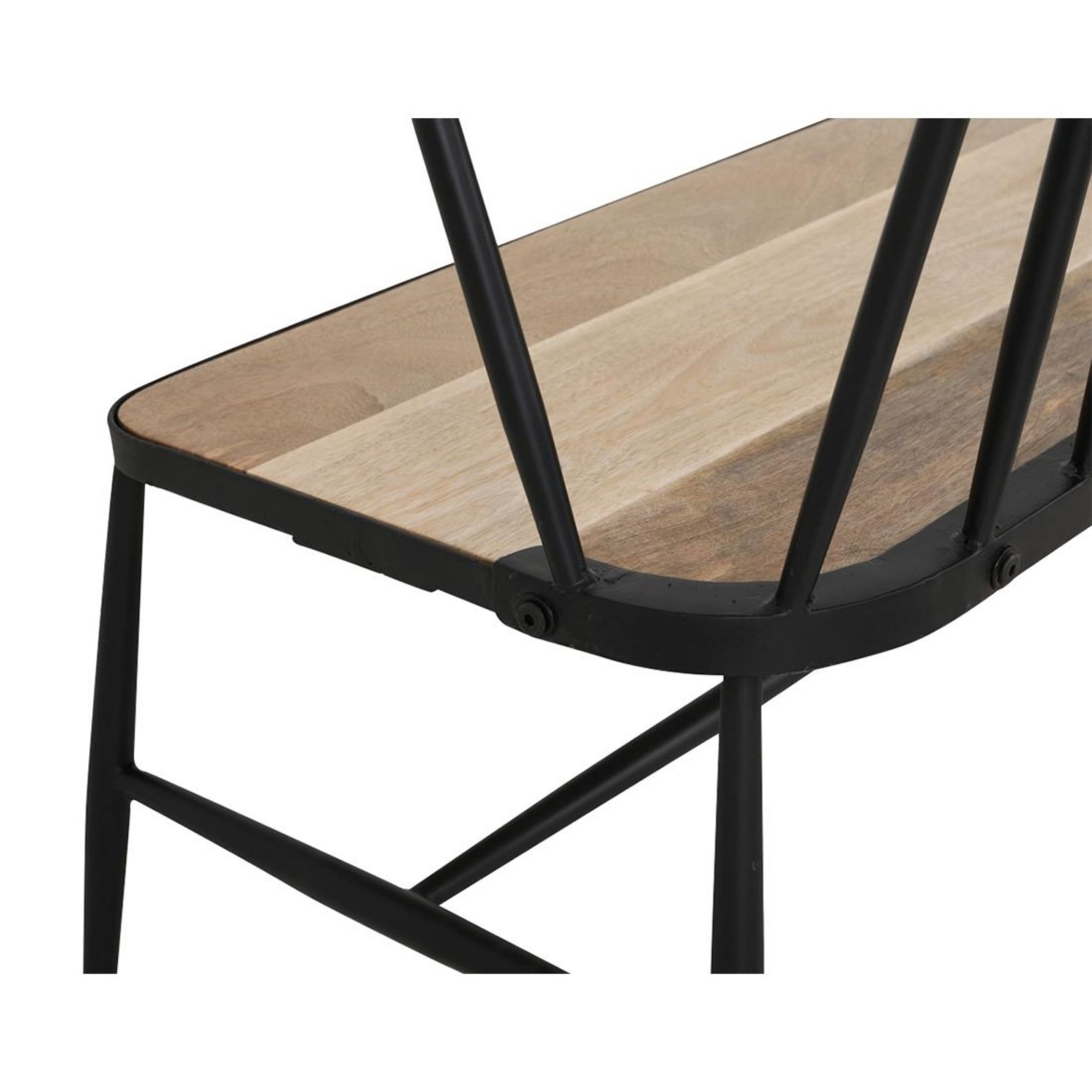 Picture of Bolero Alma Curved Back Slatted Bench