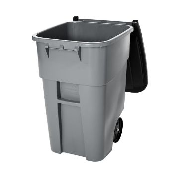 Picture of Rubbermaid BRUTE Rollout Container Grey 189Ltr