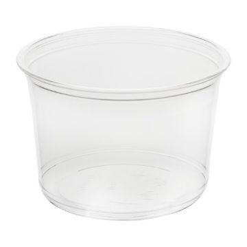 Picture of Fiesta Recyclable rPET Deli Cups 455ml/16oz (300 Pack)