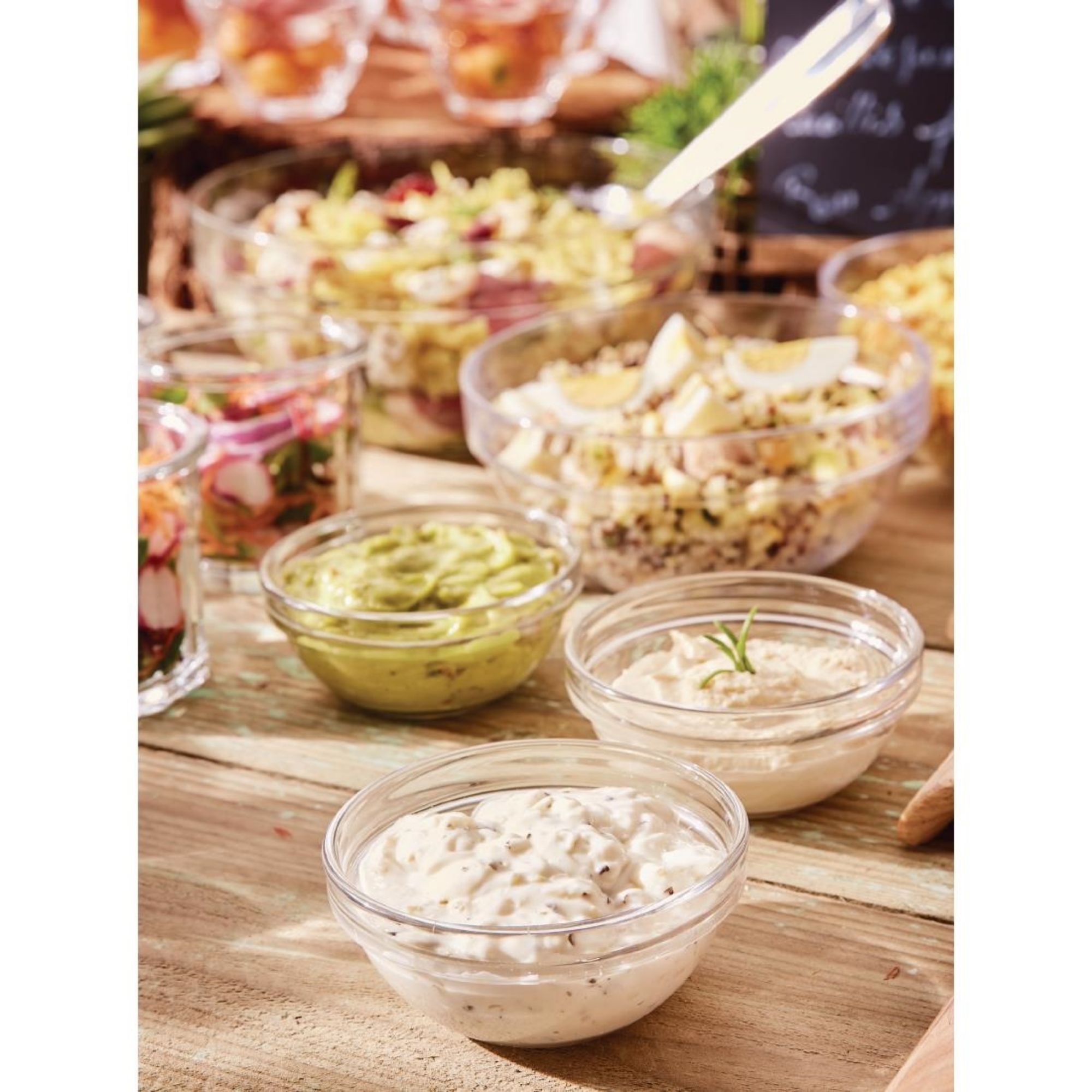Picture of Luminarc Empilable Mixing/Salad Bowls 100mm (36 Pack)