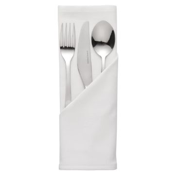 Picture of Occasions Polyester Napkins White (10 Pack)