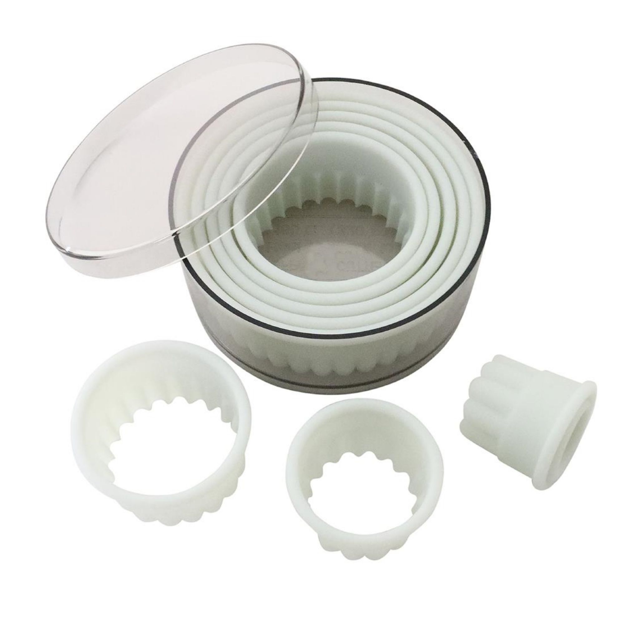 Picture of Schneider Serrated Round Pastry Cutters (9 Pack)