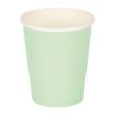 Picture of Fiesta Recyclable Coffee Cups Single Wall Turquoise 225ml / 8oz (1000 Pack)