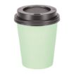 Picture of Fiesta Recyclable Coffee Cups Single Wall Turquoise 225ml / 8oz (1000 Pack)