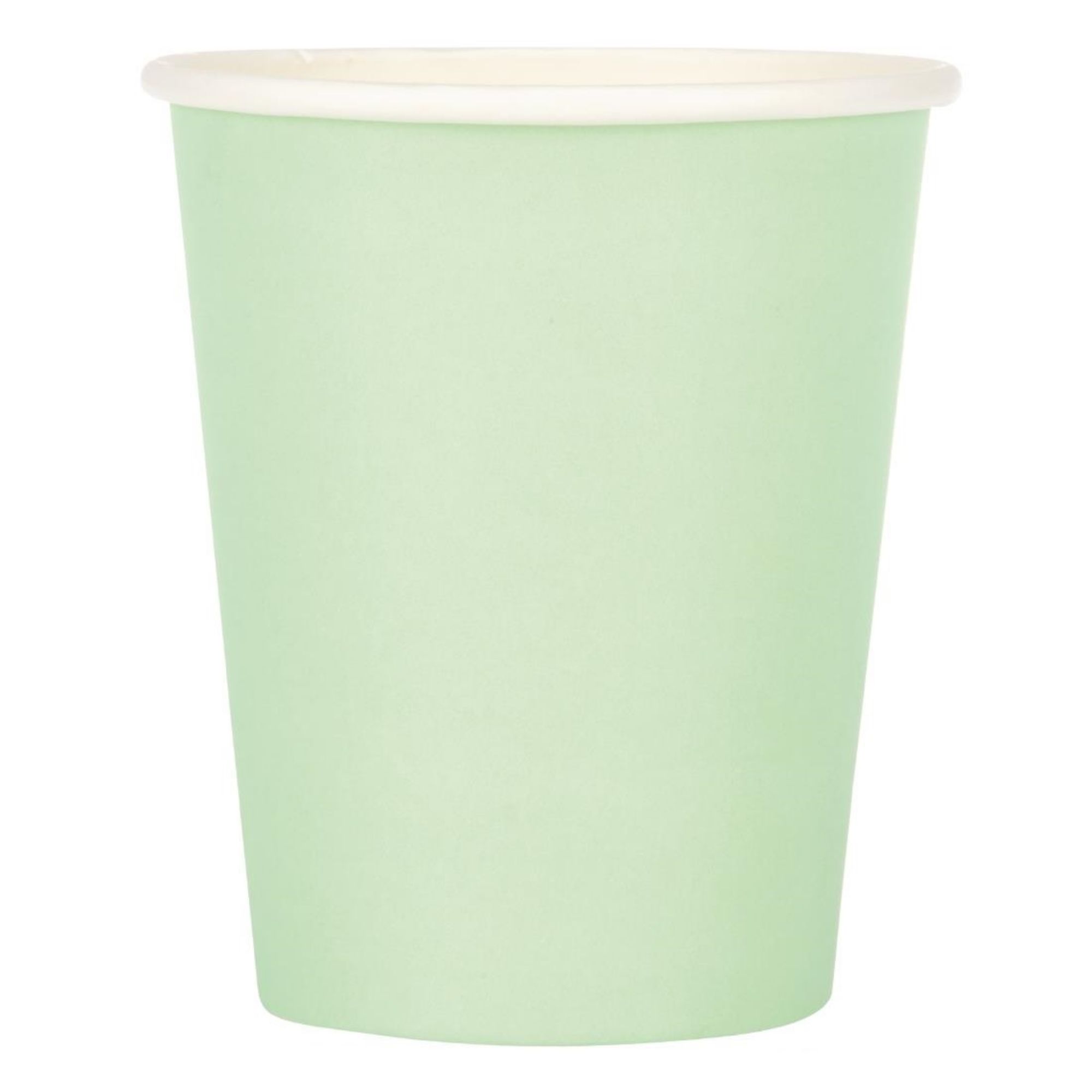 Picture of Fiesta Recyclable Coffee Cups Single Wall Turquoise 225ml / 8oz (1000 Pack)