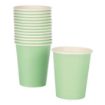 Picture of Fiesta Recyclable Coffee Cups Single Wall Turquoise 225ml / 8oz (1000 Pack)