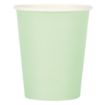 Picture of Fiesta Recyclable Coffee Cups Single Wall Turquoise 225ml / 8oz (50 Pack)