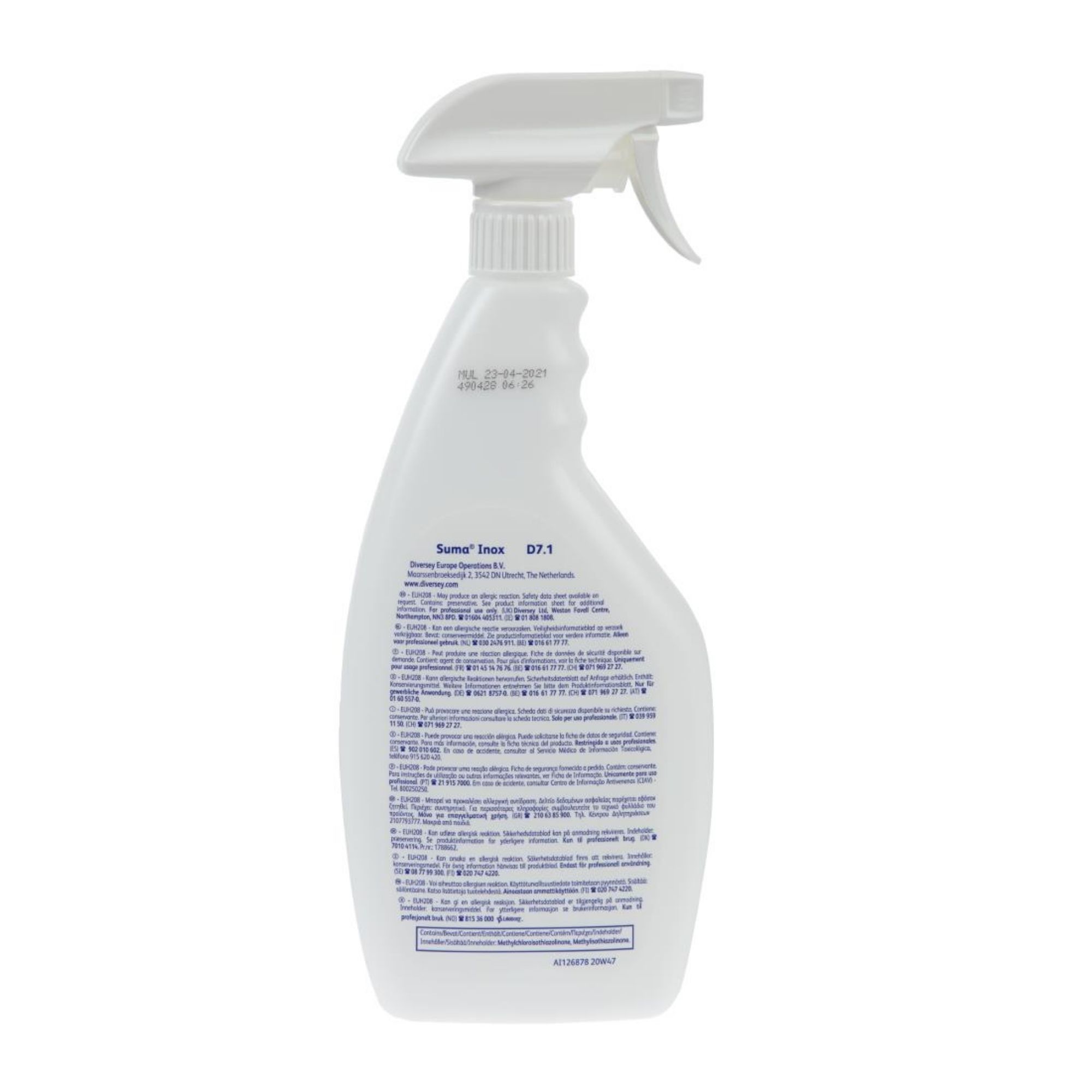 Picture of Suma Inox D7.1 Stainless Steel Polish Ready To Use 750ml
