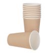 Picture of Fiesta Recyclable Single Wall Takeaway Coffee Cups Kraft 455ml / 16oz (1000 Pack)