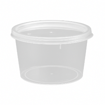 Picture of 8oz Fusion Microwavable Food & Sauce Pots with Lids (225)