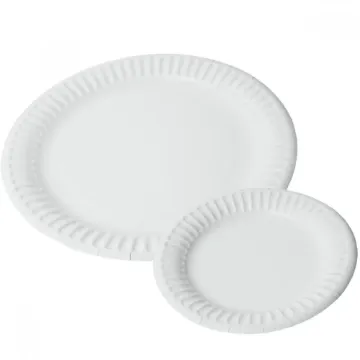 Picture of Compostable White Paper Plates 9" (100 Pack)